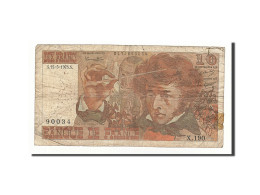 Billet, France, 10 Francs, 1975, 1975-05-15, TB, KM:150b - 10 F 1972-1978 ''Berlioz''