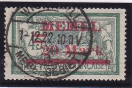 Memel N° 37 Oblitéré - Unused Stamps