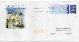 2017--PAP  Local LA ROCHEFOUCALT--16 ..(chareante). --lot N° 809/1/009-- - PAP: Ristampa/Logo Bleu