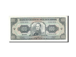 Billet, Équateur, 100 Sucres, 1991, 1991-06-16, KM:123Aa, SPL - Ecuador