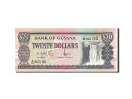 Billet, Guyana, 20 Dollars, 1989, Undated, KM:27, NEUF - Guyana