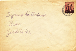 L3475 - Czechoslovakia (1955) Tulesice (Postal Stationery: President Antonin Zapotocky (1884-1957)) - Omslagen