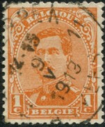 COB  135 -V 2 (o) Les Lignes De Fond Du Médaillon Colorées En Divers Endroits - 1901-1930