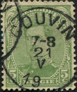 COB  137 -V12 (o) Coin Supérieur Droit Irrégulier - 1901-1930