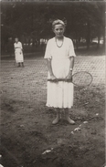 ROMANIA - ORIGINAL PHOTO - TENNIS PLAYER, 1918 - Sonstige & Ohne Zuordnung