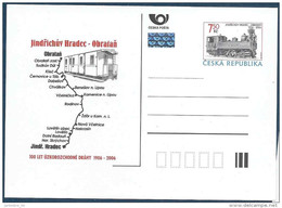 2006 Rép TCHEQUE Entier Postal Train, Locomotive** - Unused Stamps