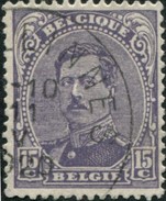 COB  139A -V18 (o) Première Perle Soudée Et Ligne Oblique Dans Le Cartouche De Gauche - 1901-1930