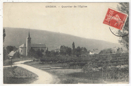 73 - GRESIN - Quartier De L'Eglise - Vialatte - 1909 - Altri Comuni