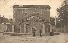 Cp Poitiers Le Temple St Jean - Vouille