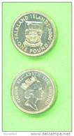 FALKLAND ISLANDS - 2000 One Pound/Coat Of Arms UNC - Falklandeilanden