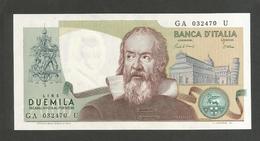 ITALIA - 2000 Lire GALILEO - (Firme: Ciampi / Stevani) - Repubblica Italiana - 2000 Lire