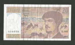 FRANCE - BANQUE De FRANCE - 20 Francs DEBUSSY (1997) - 20 F 1980-1997 ''Debussy''