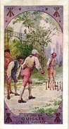 2 Card C1900 Pub Chocolat Martougin Imp Camis Hoedenfabriek Seys Antwerpen   Jeu De Quilles  Kittles  Kegelspel   Litho - Autres & Non Classés