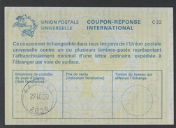 IAS - IRC - CRI / RAUFOSS - NORVEGE - NORGE  COUPON REPONSE INTERNATIONAL  (ref 7477) - Postal Stationery