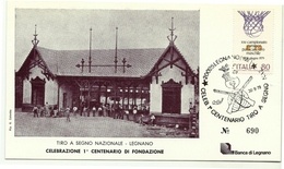 1979 - Italia - Cartolina Commemorativa Tiro A Segno 1/35 - Tiro (armas)