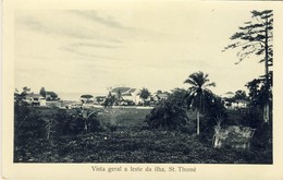 S SÃO TOMÉ - Vista Geral A Leste Da Ilha - Santo Tomé Y Príncipe