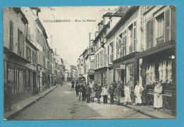 CPA Commerces Rue De Melun COULOMMIERS 77 - Coulommiers