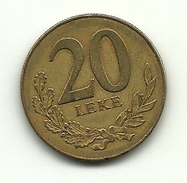 2000 - Albania 20 Leke ---- - Albania