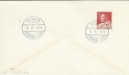 Greenland - Postmark   Isortoq  Angmagssalik 10 -10 - 1974   H-1066 - Postmarks
