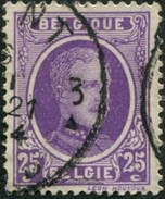 COB  198 -V12 (o) Point Blanc Entre Le 2 Et Le 5 De Droite - 1901-1930