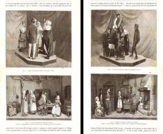 ANCIENS COSTUMES POPULAIRES FRANCAIS ( Normandie-auvergne-pyrenées-bretagne ) 1889 - Sonstige & Ohne Zuordnung