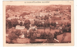 CPA Montaigu De Quercy Vue Générale 82 Tarn Et Garonne - Montaigu De Quercy