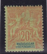 Madagascar N° 34 Neuf * - Unused Stamps