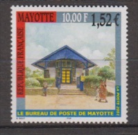 2001-MAYOTTE-N°109** BUREAU DE POSTE DE MAYOTTE. - Ungebraucht