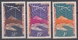 Monaco 1951 Mint Mounted, Sc# 280-282 - Unused Stamps