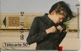 CARTE^-PUBLIC-50U-F963-GEM2-03/99-CATERPILLAR-FEMME-NSB-TBE- - 1999