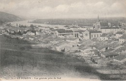 07 - LE POUZIN - Vue Générale Prise Du Sud - Le Pouzin