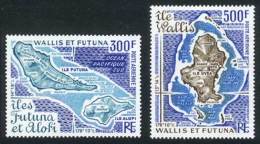 Yvert 80/81, Maps Of The Islands, Excellent Quality! - Sonstige & Ohne Zuordnung