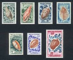 Yvert 162/7 + A.18, Sea Shells, Complete Set Of 7 Values, Superb! - Andere & Zonder Classificatie