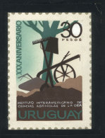 Sc.850, 1973 Institute Of Agricultural Sciencies, Unadopted Artist Design By Angel Medina M., Size Approx. 75 X 105... - Uruguay