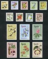 Yvert 82/96, Flowers, Complete Set Of 15 Values, Excellent Quality! - Ouganda (1962-...)