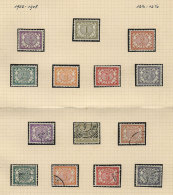 Sc.44/50, The Set Of 7 Values, Mint And Used, On An Album Page Of An Old Collection, Very Fine Quality, Catalog... - Suriname