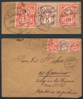 Cover Sent From BULLE To "Colonia Gerónimo, Estación Las Tunas, Santa Fe, Argentina" On 8/MAR/1897,... - Andere & Zonder Classificatie