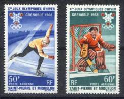 Yvert A.40/41, Grenoble Olympic Games, Excellent Quality! - Autres & Non Classés
