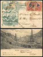 Postcard (view Of "Zorritos, Quebrada De Peroles") With Beautiful Advertisement On Reverse Of Faustino Piaggio,... - Peru