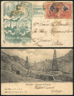 Postcard (view Of "Zorritos, Quebrada De Peroles") With Beautiful Advertisement On Reverse Of Faustino Piaggio,... - Pérou