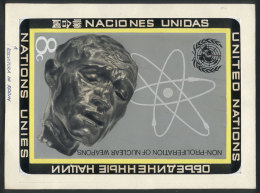 Sc.227, 1972 Nuclear Weapons, Unadopted ARTIST DESIGN, By Angel Medina M. (of Uruguay), Size 220 X 165 Mm,... - Other & Unclassified