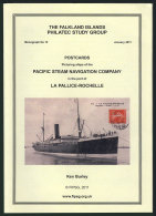 BURLEY, Ken: Postcards Picturing Ships Of The Pacific Steam Navigation Co. In The Port Of La Pallice-Rochelle,... - Falkland Islands