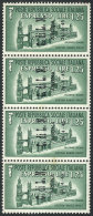 Sassone 16, 1945 Express Mail Stamp Of 1.25L. Overprinted, MNH Strip Of 4, Superb, Catalog Value Euros 2,000 - Zonder Classificatie