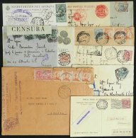 10 Covers And Cards Used Between 1915 And 1917, Almost All Of Fine To VF Quality, Including Nice Postcards With... - Zonder Classificatie