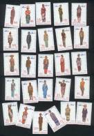 Yvert 675/700, Women In Typical Dresses, Complete Set Of 26 Values, Excellent Quality! - Indonesia