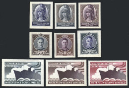 9 Proofs Of Cinderellas Or Stamps Printed By Waterlow & Sons Ltd., Circa 1940, MNH, VF Quality! - Cinderellas