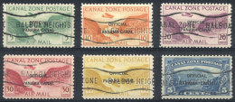 Sc.CO8/CO11, 1941 Complete Set Of 5 Values With Overprint Type II (17 Mm), VF Quality, Catalog Value US$855. Along... - Other & Unclassified