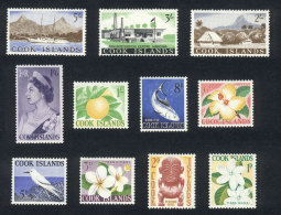 Yvert 89/99, Ships, Birds And Flowers, Complete Set Of 11 Values, Very Fine Quality! - Cookeilanden