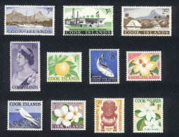 Yvert 89/99, Ships, Birds And Flowers, Complete Set Of 11 Values, Very Fine Quality! - Cookinseln