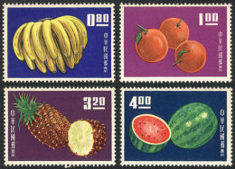 Sc.1414/1417, 1964 Fruit, Cmpl. Set Of 4 Values, MNH, VF Quality, Catalog Value US$91 - Andere & Zonder Classificatie